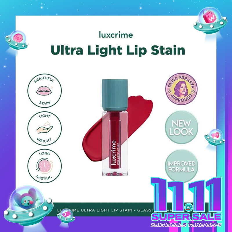 LUXCRIME Luxcrime Ultra Light Lip Stain Glasstonberry