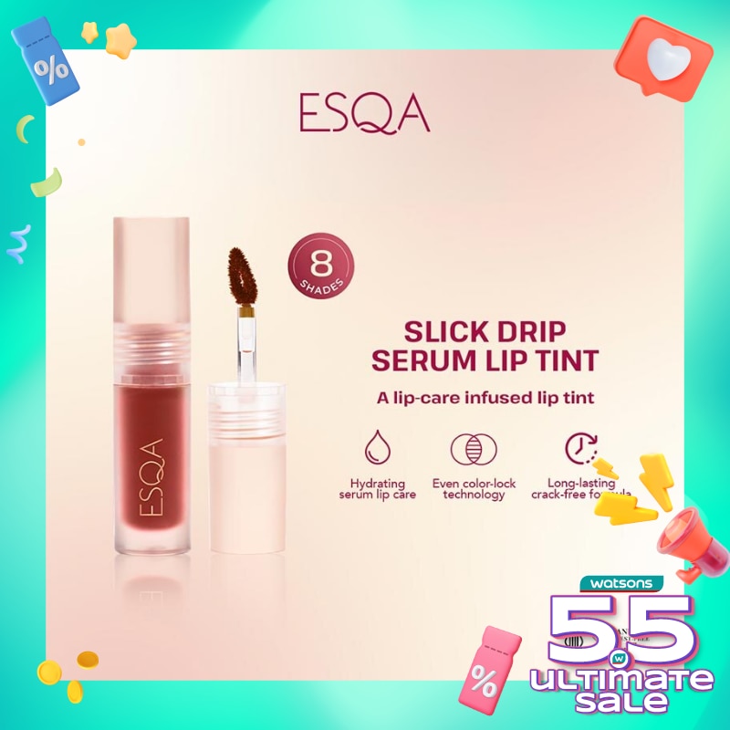 ESQA Esqa Slick Drip Serum Lip Tint Royal Ruby 2.5Ml
