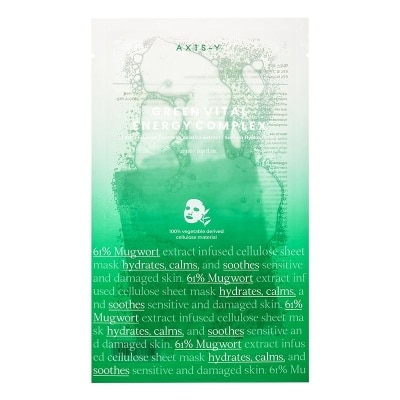 AXIS-Y AXIS-Y Mugwort Green Vital Energy Complex Sheet Mask