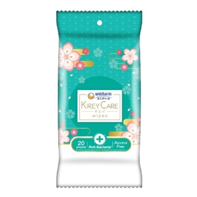 UNICHARM Unicharm Kirey Wipes Anti Bacterial 20'S