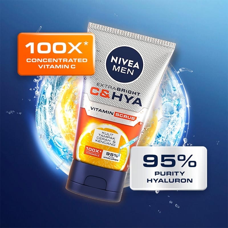 NIVEA MEN VIT F/SCRUB 100ML