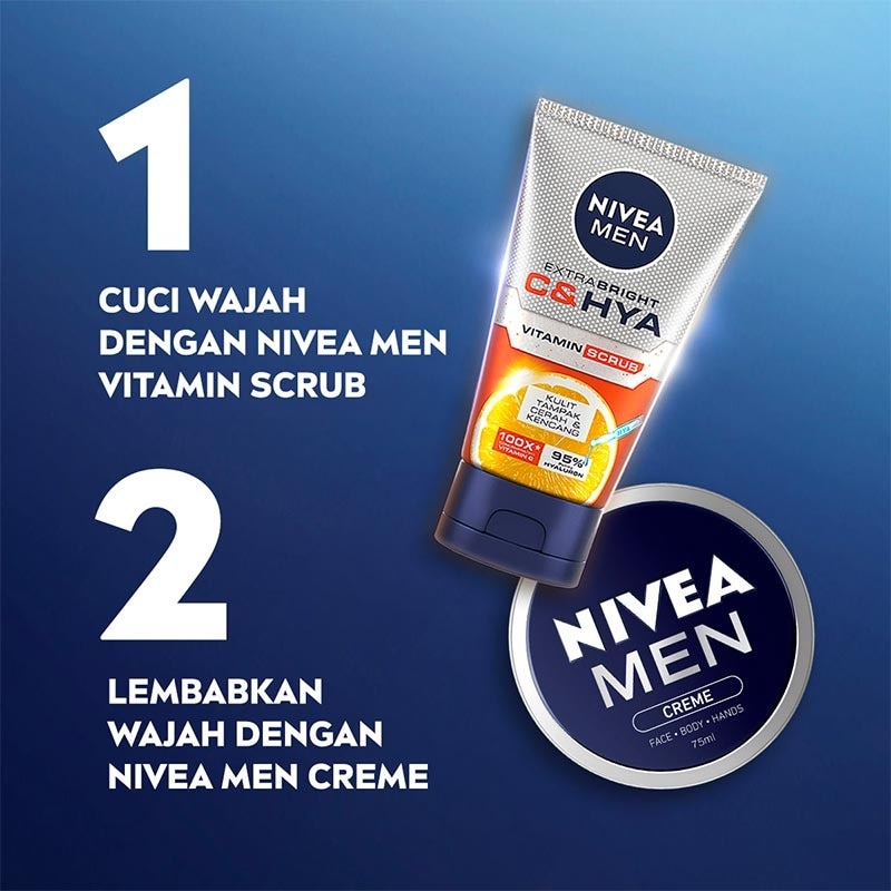 NIVEA MEN VIT F/SCRUB 100ML