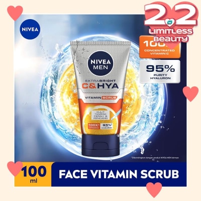 NIVEA NIVEA MEN VIT F/SCRUB 100ML