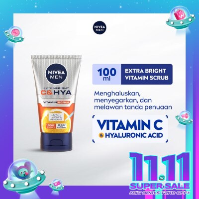 NIVEA NIVEA MEN VIT F/SCRUB 100ML