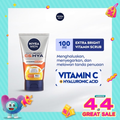 NIVEA - NIVEA MEN VIT F/SCRUB 100ML