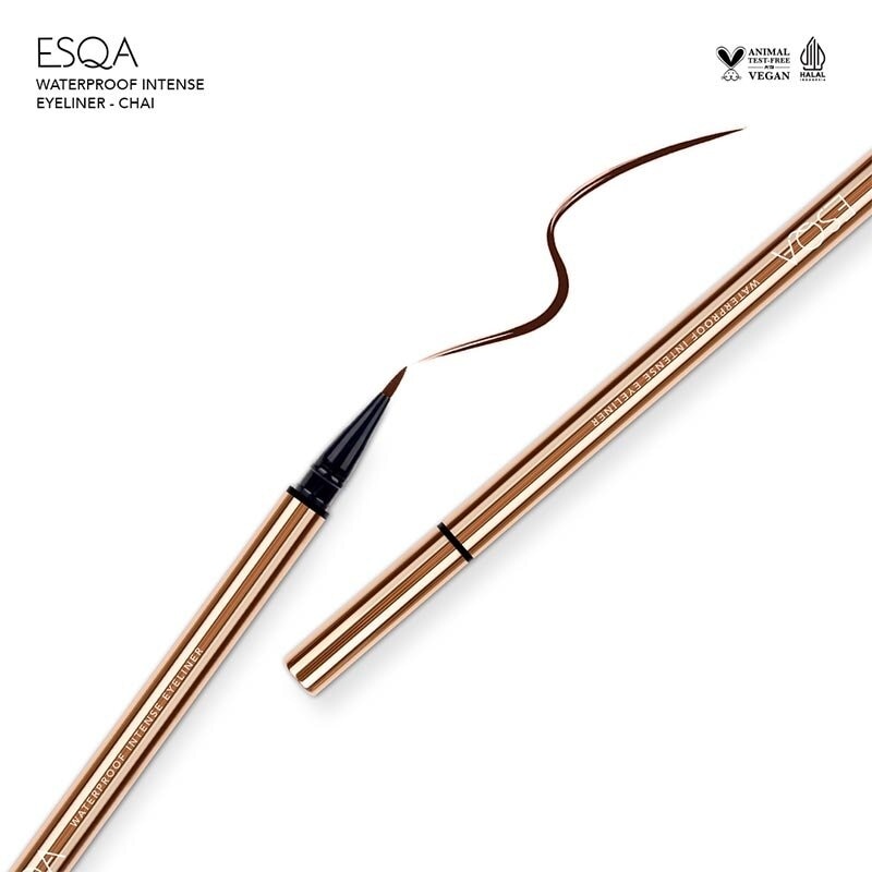 ESQA WATERPROOF INTENSE EYELINER CHAI