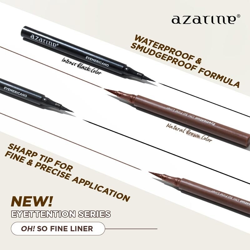 Azarine Oh! So Fine Liner Eyeffogatto Brown