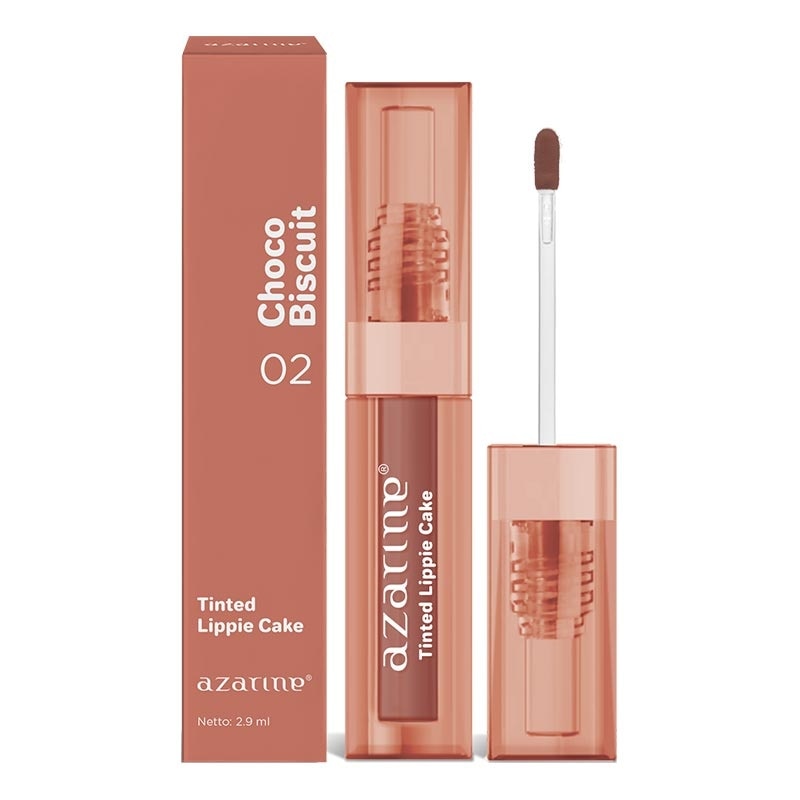 Azarine Tinted Lippie Cake Choco Biscuit