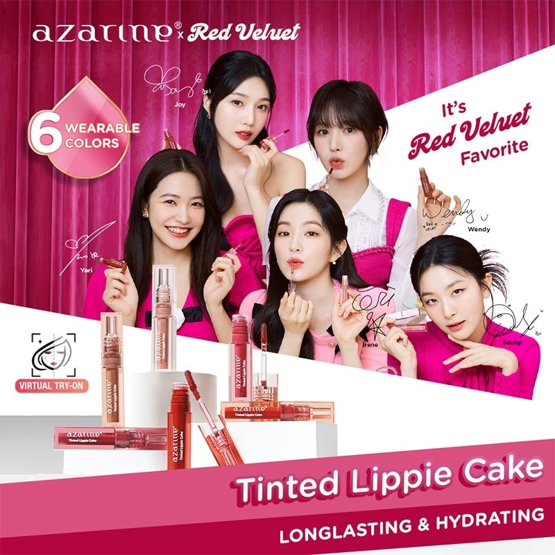 Azarine Tinted Lippie Cake Choco Biscuit