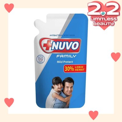 NUVO NUVO BW FAMILY PUTIH POUCH 825ML