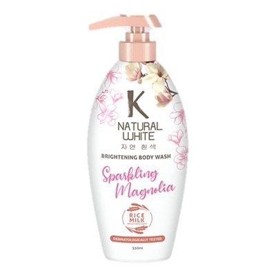 K NATURAL K Natural Bodywash White Magnolia Bottle 500 Ml