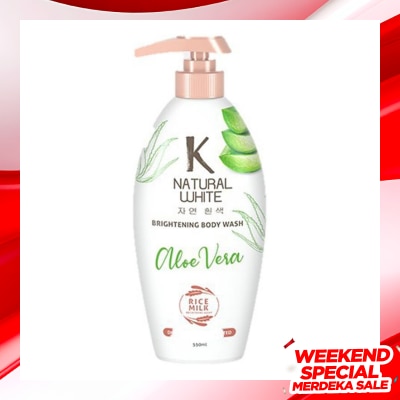 K NATURAL K NATURAL BW WHT ALOE VERA BTL 500ML