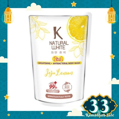 K NATURAL K NATURAL BW WHT JEJU LEMON PCH 420ML