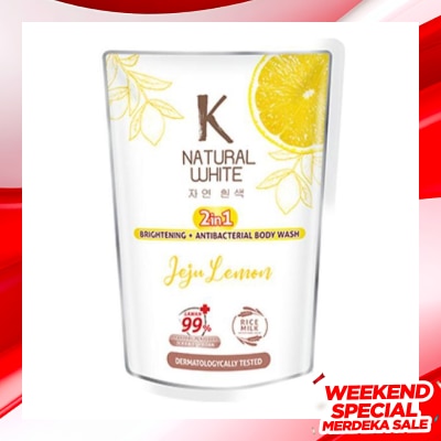 K NATURAL K NATURAL BW WHT JEJU LEMON PCH 420ML