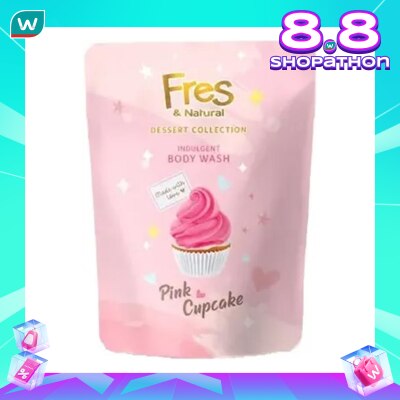 FRES & NATURAL FN BW PINK POUCH 400ML