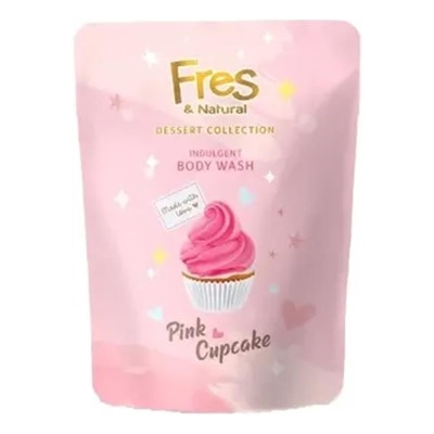 FRES & NATURAL Fres & Natural Dessert Collection Body Wash Pink Cupcake 400 Ml