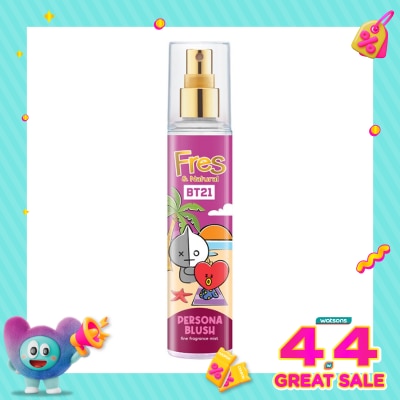 FRES & NATURAL - Cologne BT21 Persona Blush Botol 100ml