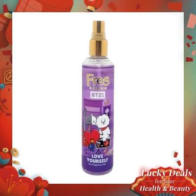 FRES & NATURAL Fres & Natural Spray Cologne BT21 Love Yourself Botol 100ml