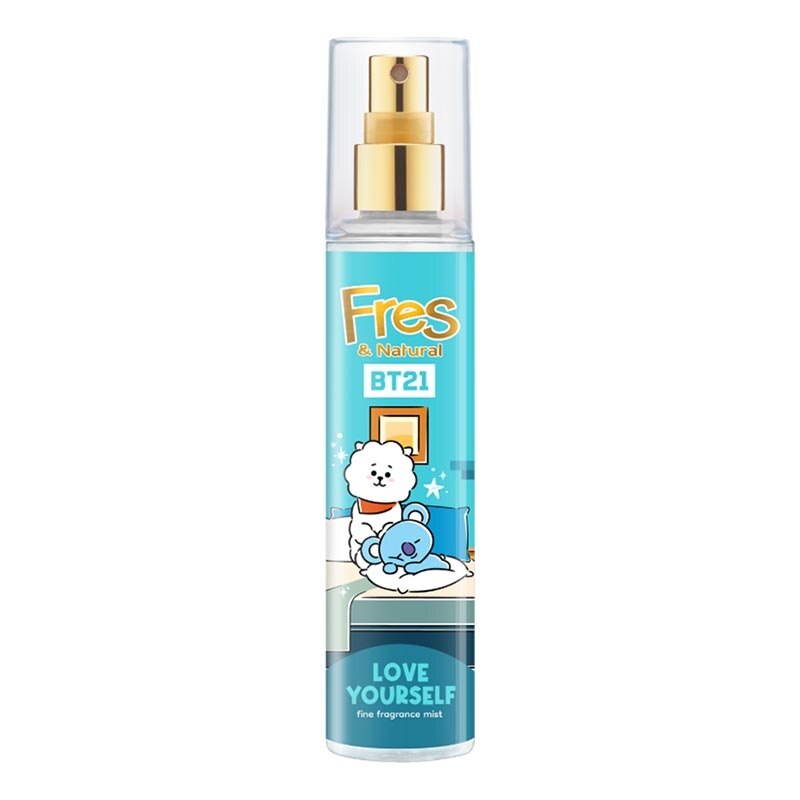 Fres & Natural Spray Cologne BT21 Love Yourself Botol 100ml