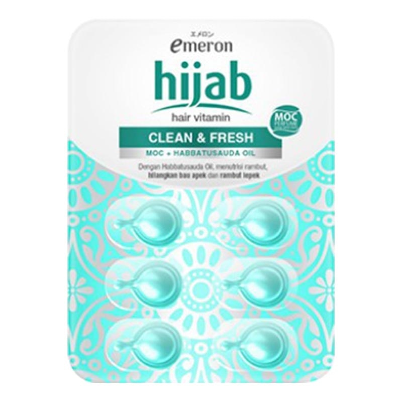 Emeron Hijab Hair Vitamin Clean & Fresh