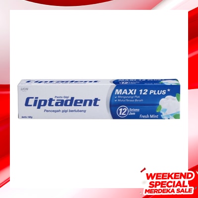 CIPTADENT CIPTADENT TP FRESH MINT  MAXI 12 PLUS 19
