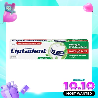 CIPTADENT Pasta Gigi Maxi Jumbo Cool Mint 225g image