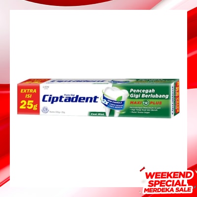 CIPTADENT CIPTADENT TP COOL MINT MAXI 225+25GR