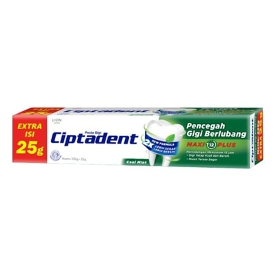 CIPTADENT CIPTADENT TP COOL MINT MAXI 225+25GR