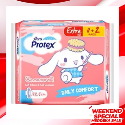 HERS PROTEX Hers Protex Pembalut Daily Comfort Day Bag 10'S