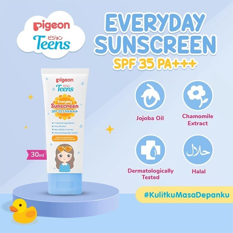 Pigeon Teens Everyday Sunscreen SPF 35/PA +++  30ML