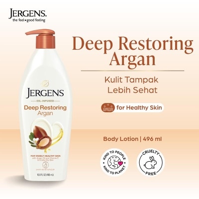 JERGENS Jergens Deep Restoring Argan Body Lotion 496Ml