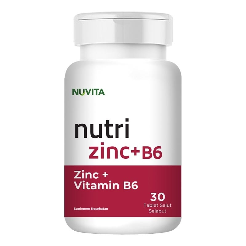 Nutri Zinc + Vitamin B6 Tablet 30'S