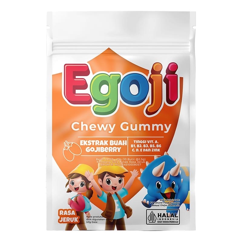 Chewy Gummy Orange 10'S image