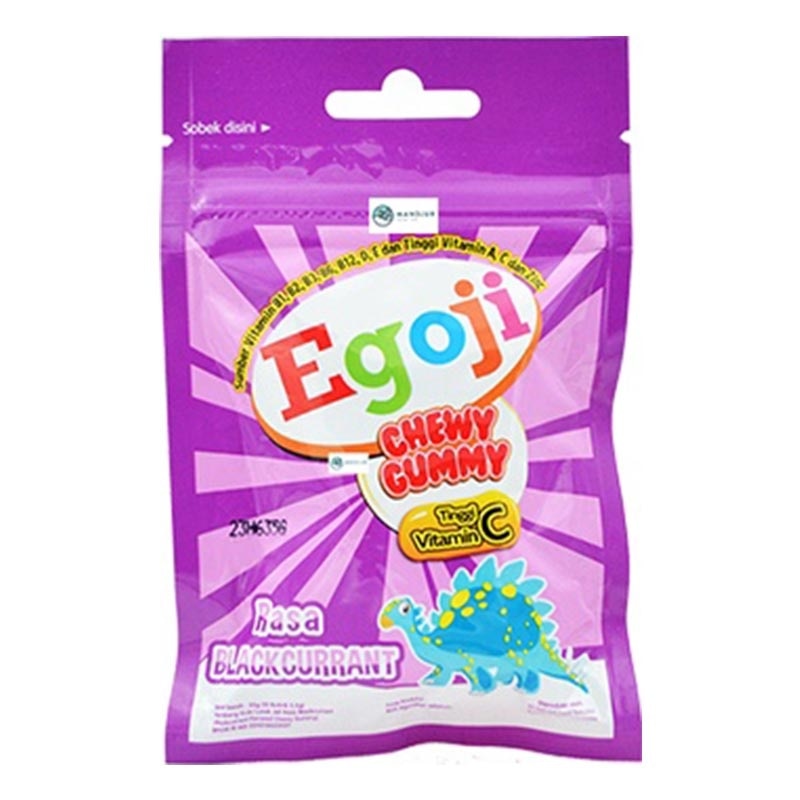 Egoji Chewy Gummy Blackcurrant 10'S