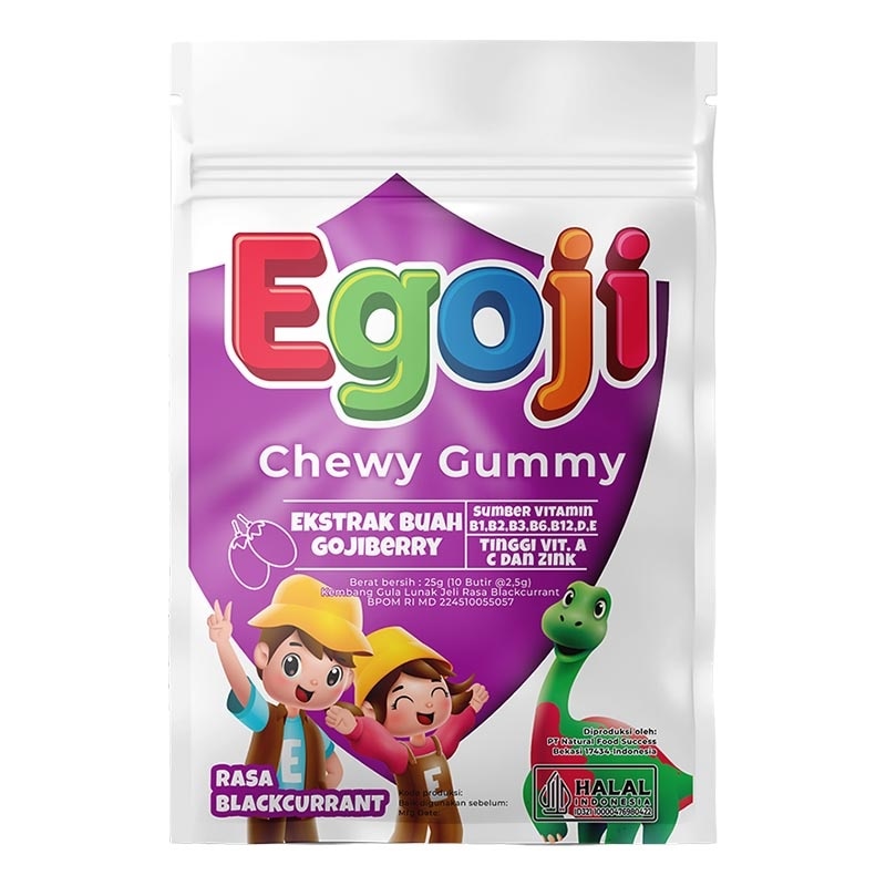 Chewy Gummy Blackcurrant 10'S image