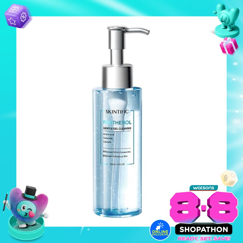Skintific Panthenol Gentle Gel Cleanser 120ml image
