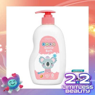 WATSONS W GENTLE BABY BATH 500ML