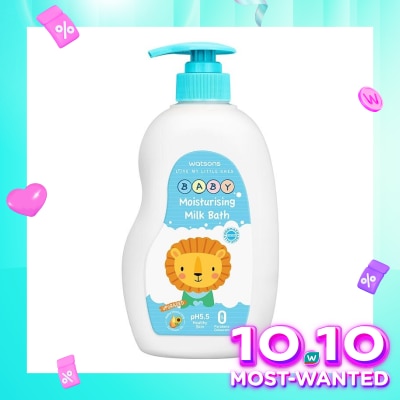 WATSONS Watsons Moisturising Baby Milk Bath 500ml
