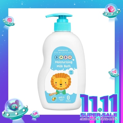 WATSONS Moisturising Baby Milk Bath 500ml