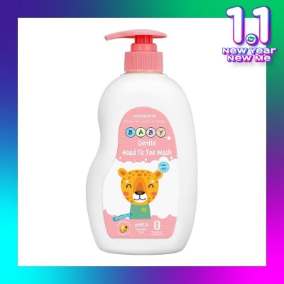 WATSONS Watsons Gentle Baby Head to Toe Wash 500ml