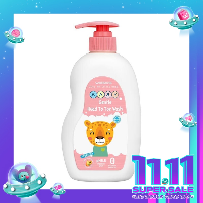 Gentle Baby Head to Toe Wash 500ml