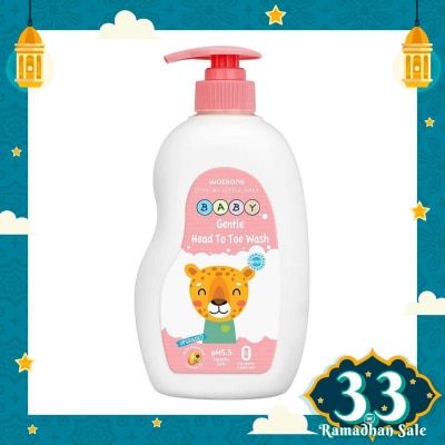 WATSONS Watsons Gentle Baby Head to Toe Wash 500ml