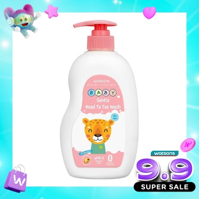 WATSONS COLLECTION - Gentle Baby Head to Toe Wash 500ml image