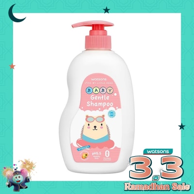 WATSONS W GENTLE BABY SHAMPOO 500ML