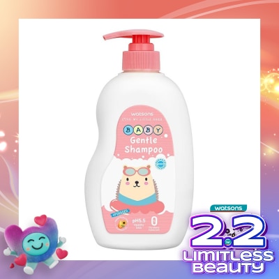 WATSONS W GENTLE BABY SHAMPOO 500ML