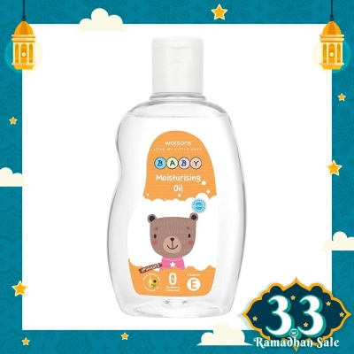 WATSONS Watsons Moisturising Baby Oil 250ml