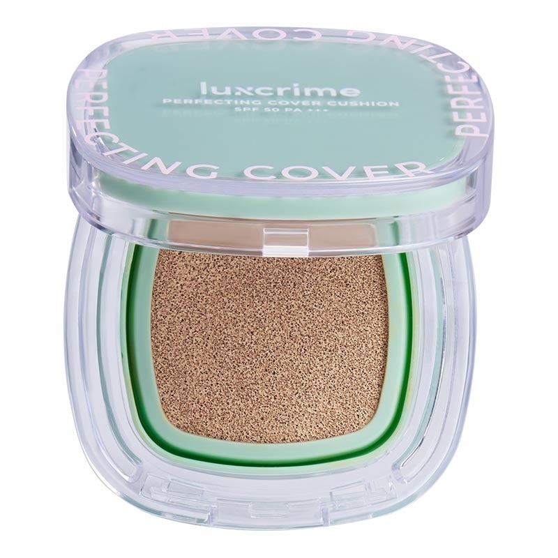 Luxcrime Perfecting Cover Cushion: Velvet Matte SPF 50 PA+++ N01