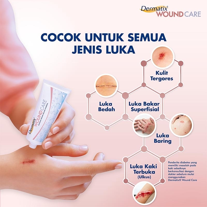 Dermatix Wound Care 20g - Bantu Mempercepat Penyembuhan Luka
