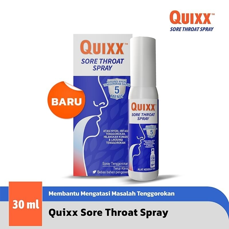 QUIXX SORE THROAT SPRAY 30 ML (BTL)