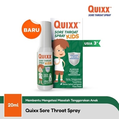 QUIXX Quixx Sore Throat Kids Spray 20Ml